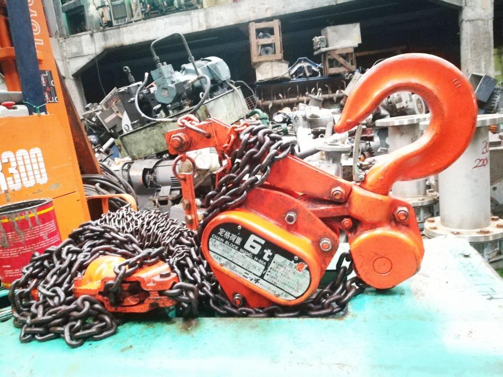6 tons chain block from japan long chain double chain, Commercial ...