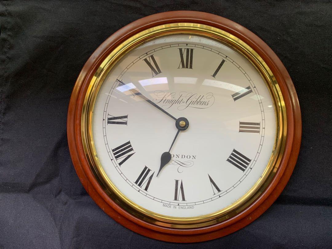 Vintage Knight & Gibbins Clock. Wall Clock 27CQ, Hobbies & Toys