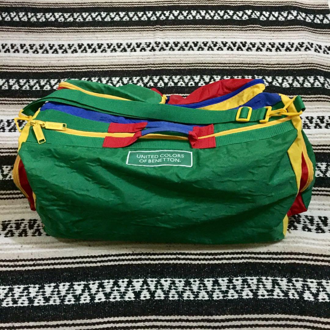 United colors of benetton top duffle bag