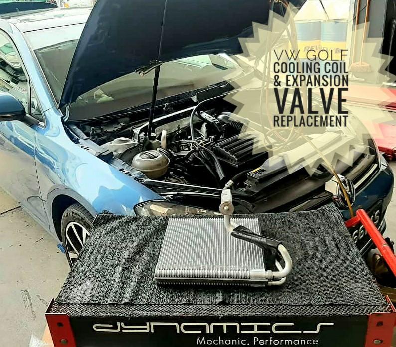 Volkswagen Golf: AirCon Cooling Coil u0026 Expansion Valve Replacement 
