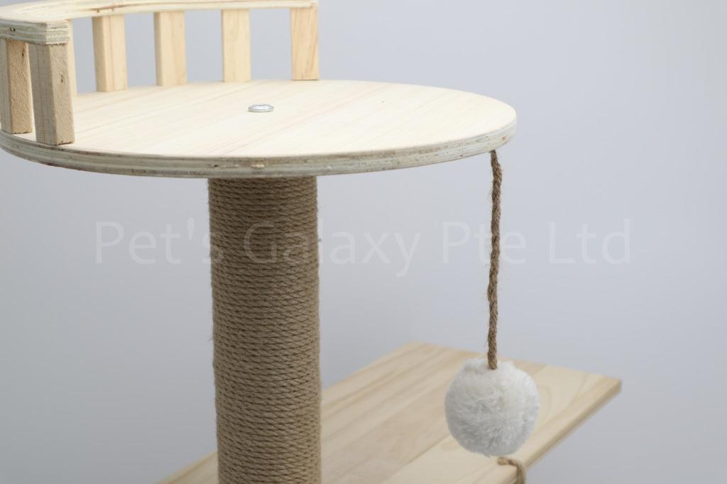 Wooden Cat Condo (Category: Homes & Other Pet Accessories) located in Singapore. Submitted by petsgalaxysg (Listing ID 1031313253, Image 3). Description: Measures 78x38x50cm . A wooden cat condo suitable for Cats under 6kg. PM or ws us for more informations at : https://api.whatsapp.com/send?phone=6585883509 Follow us on fb - @petsgalaxysg 🐱🐶🐱🐶🐱🐶 🚲 Normal delivery - $5 ( 3-5 working days) 🚗Next-day delivery - $10 (Next day delivery applic