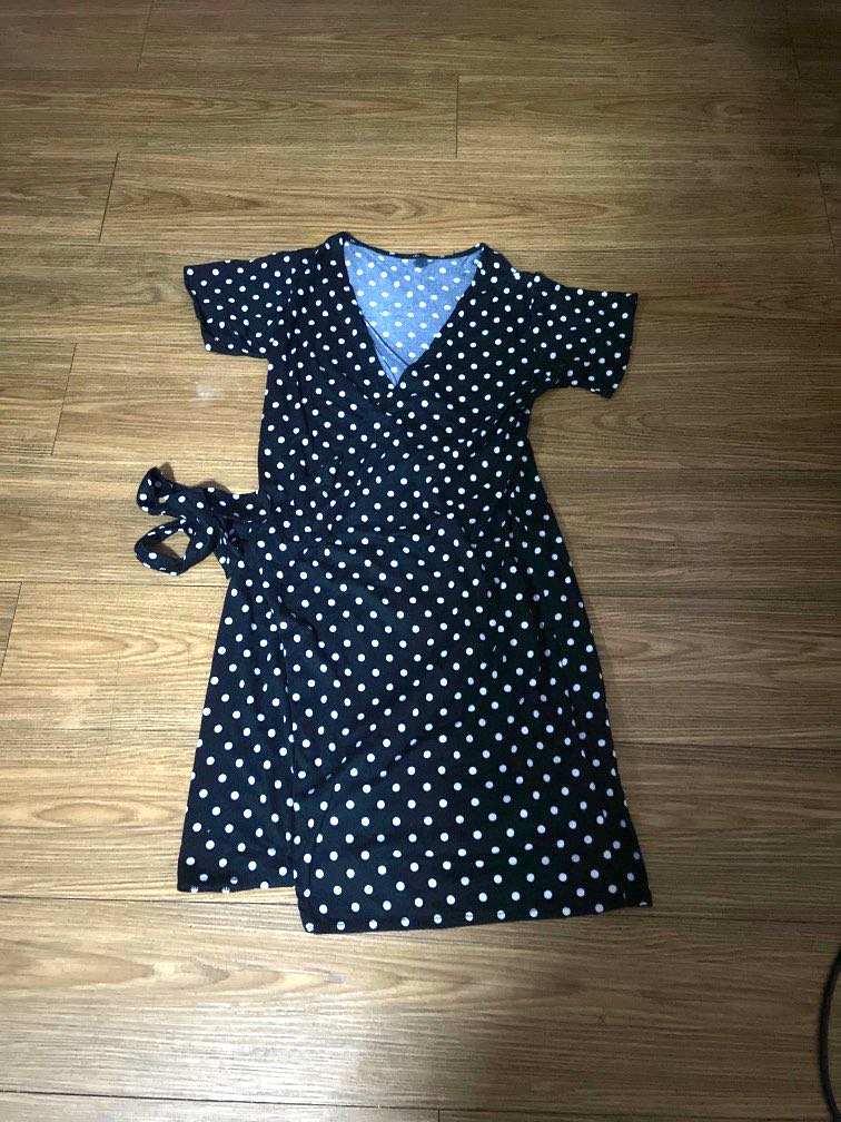 spandex wrap dress