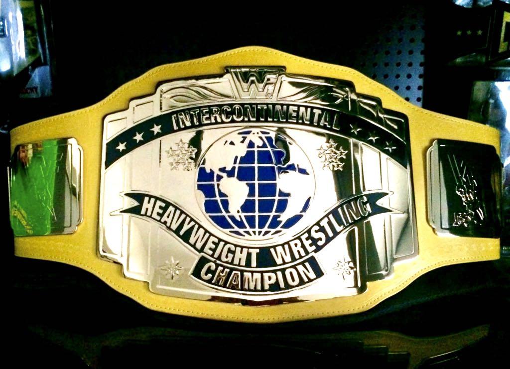WWE Yellow Intercontinental Belt (WWF Version Extremely Rare), Hobbies