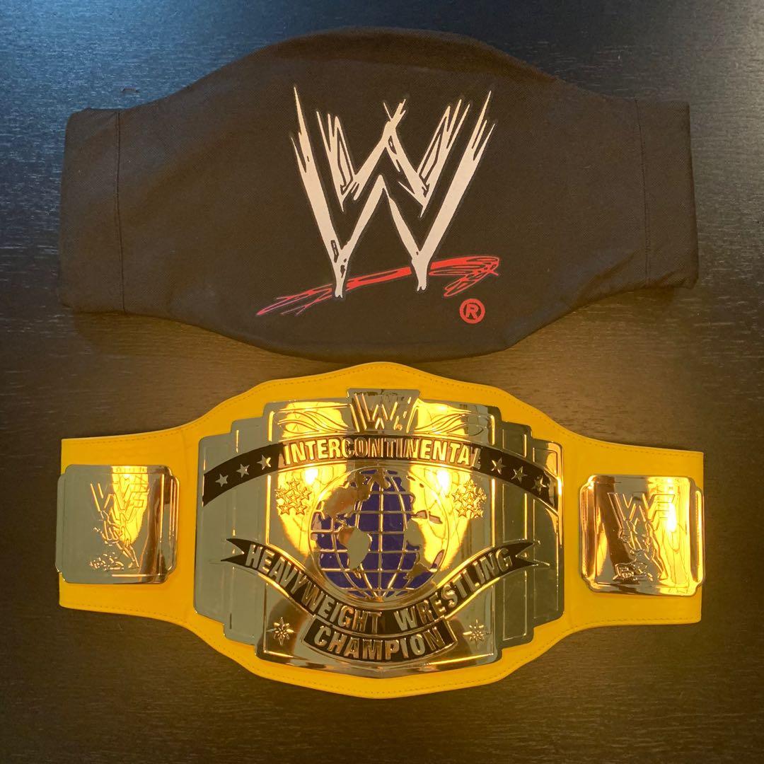 WWE Yellow Intercontinental Belt (WWF Version Extremely Rare), Hobbies