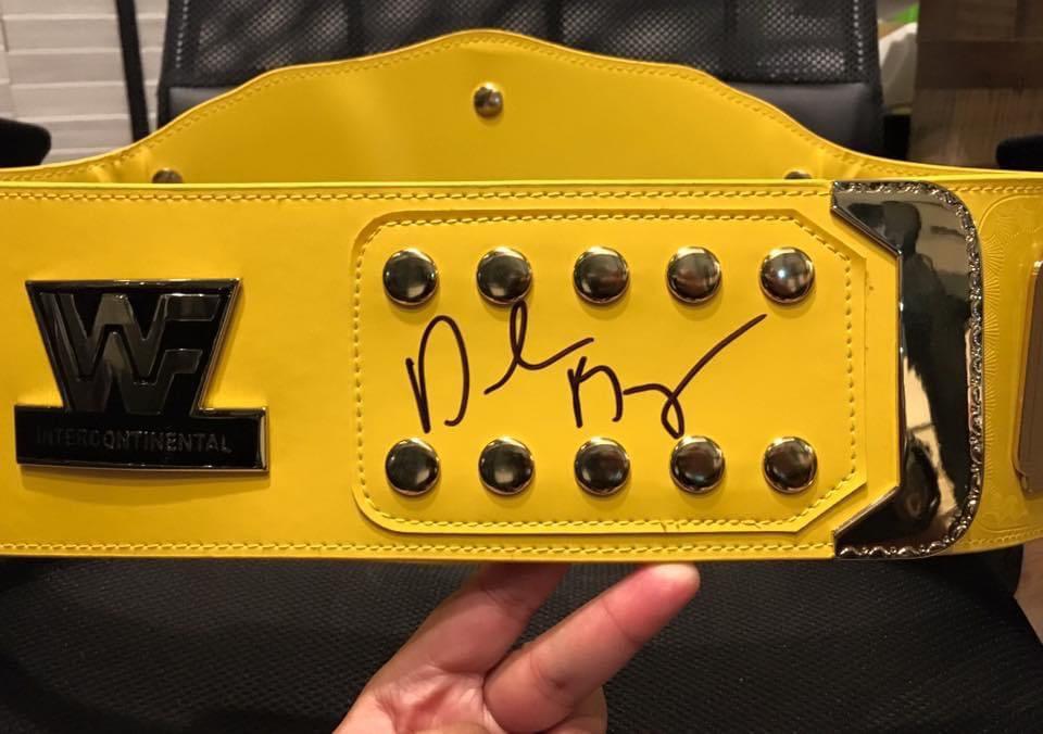 WWE Yellow Intercontinental Belt (WWF Version Extremely Rare), Hobbies