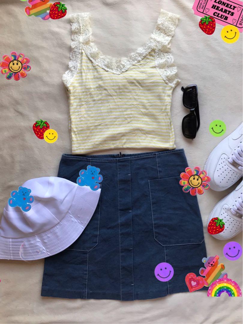 lemon yellow camisole