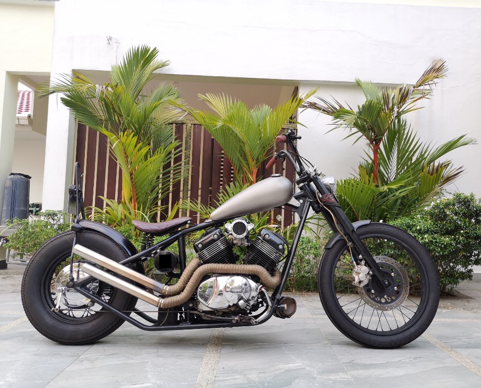 Yamaha Virago VX535 Custom Rigid Motorbikes on Carousell