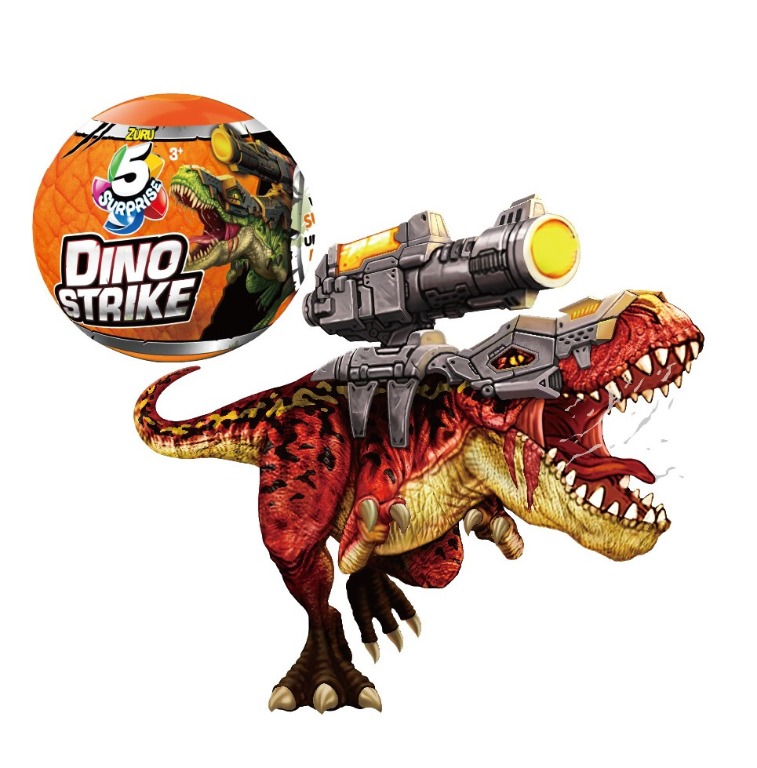 5 Surprise Dino Strike Series 4 (5 Pack) by ZURU Mystery Collectible M –  GOODIES FOR KIDDIES