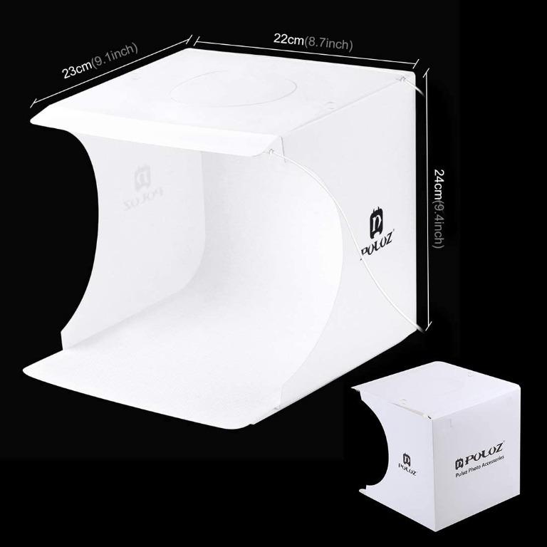 1353 Mini Photo Studio Super Bright Photography Light Box Lightbox Portable Shooting Light Tent With 6 Colors Photography Backdrops Waterproof Background Screen Carrying Bag Centimeter Electronics Others On Carousell