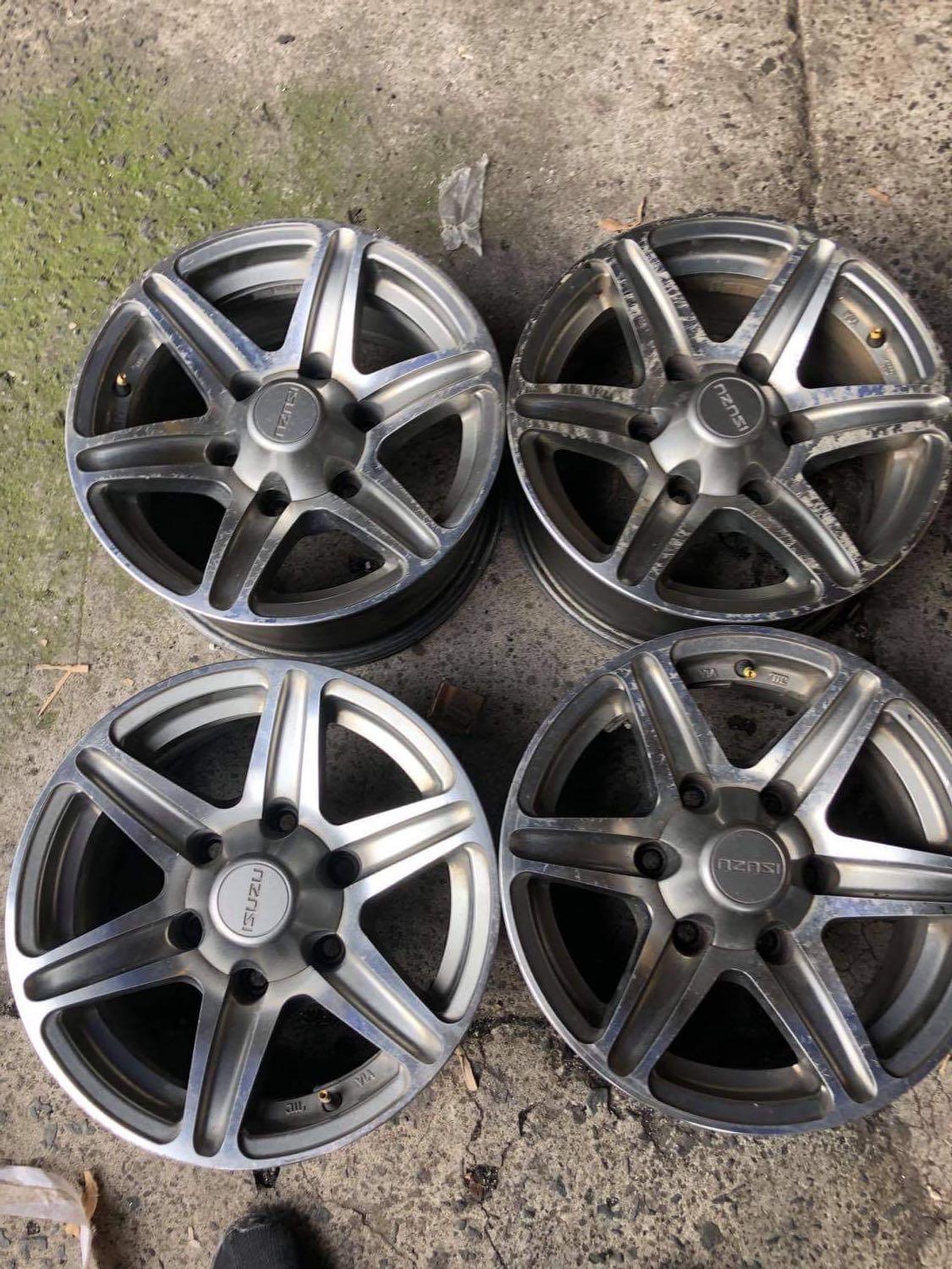 Isuzu 15 shop rims for sale