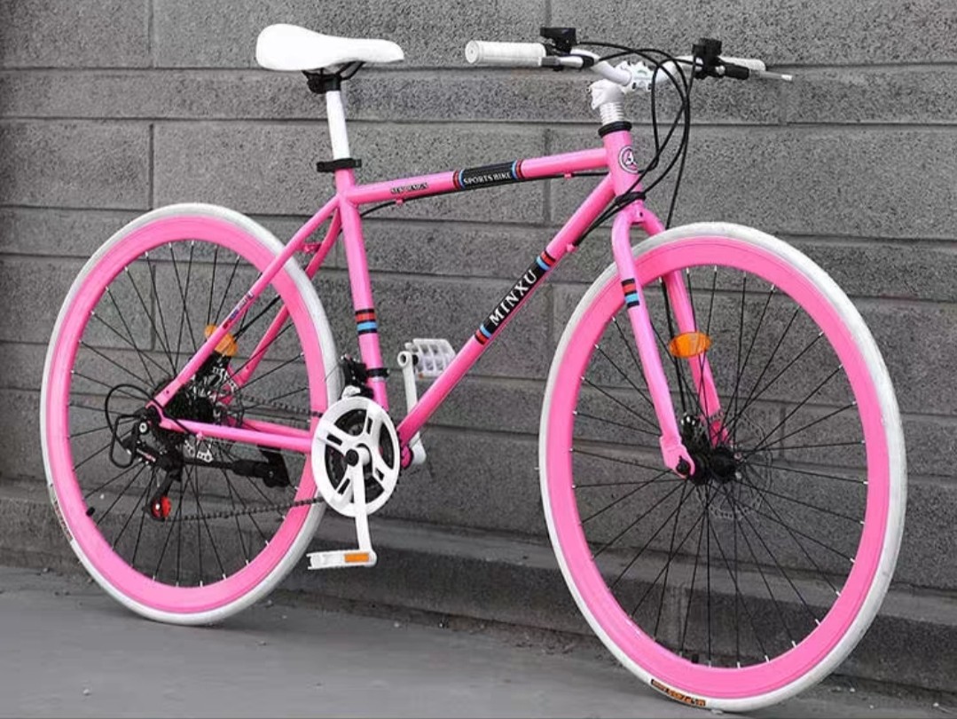 Pink bike cycle discount