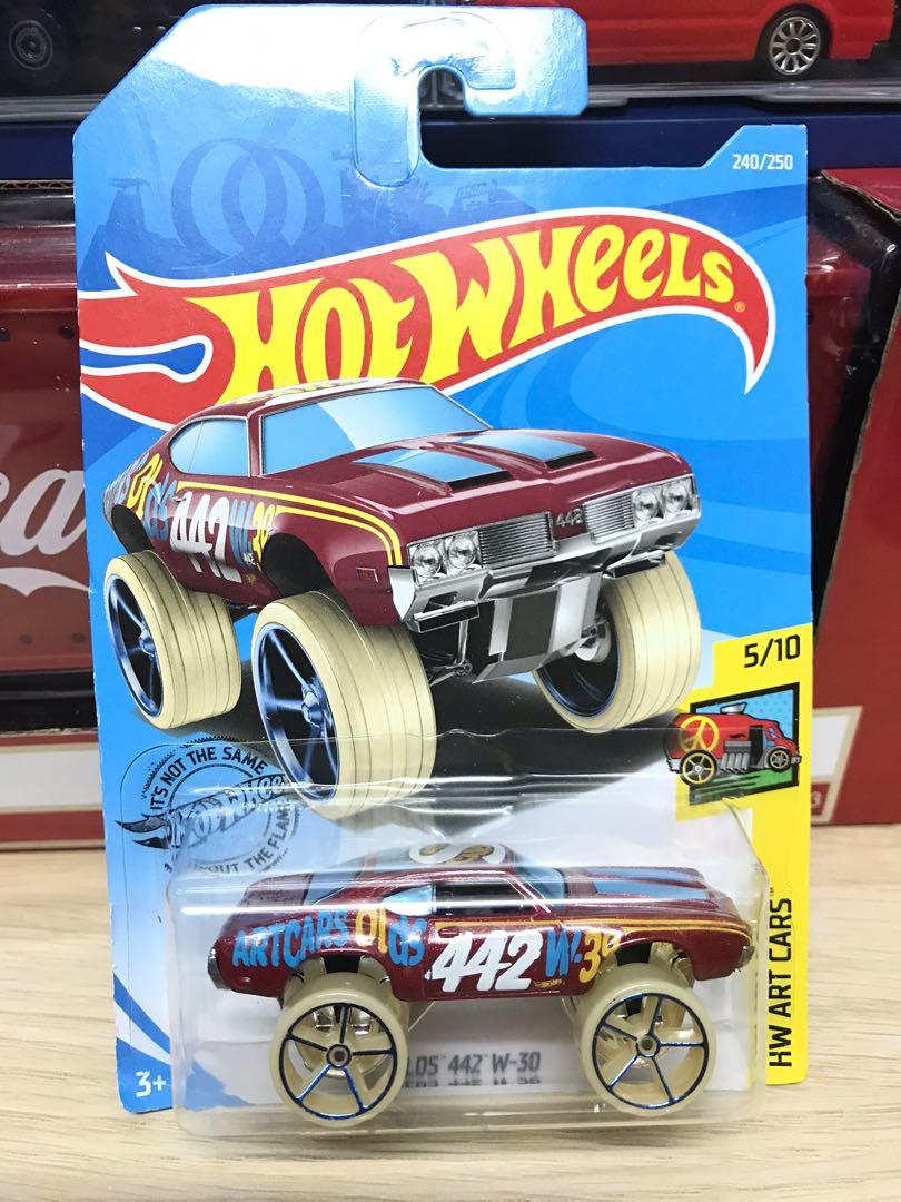 全新Hotwheels Olds 442 W-30 Hot wheels, 興趣及遊戲, 玩具& 遊戲類