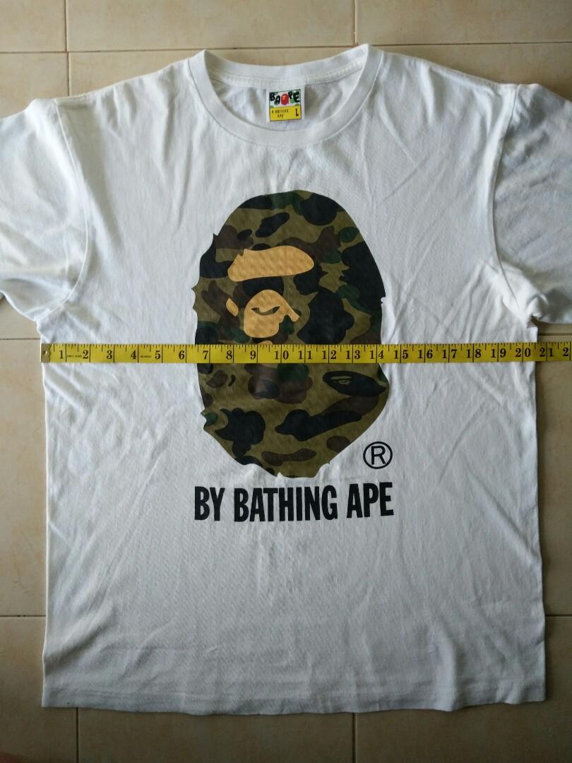 A Bathing Ape BAPE Camo Men s Fashion Tops Sets Tshirts Polo Shirts on Carousell