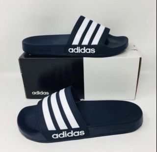 adidas slides men blue