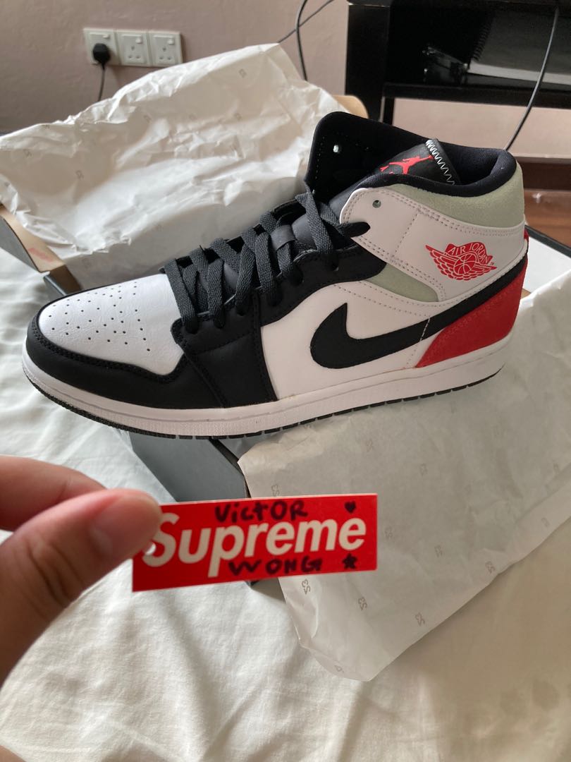 jordan 1 mid track red union