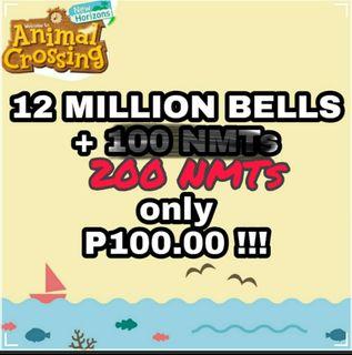 Animal Crossing New Horizons - 12 million bells + 200 NMT. Cheap and Fast
