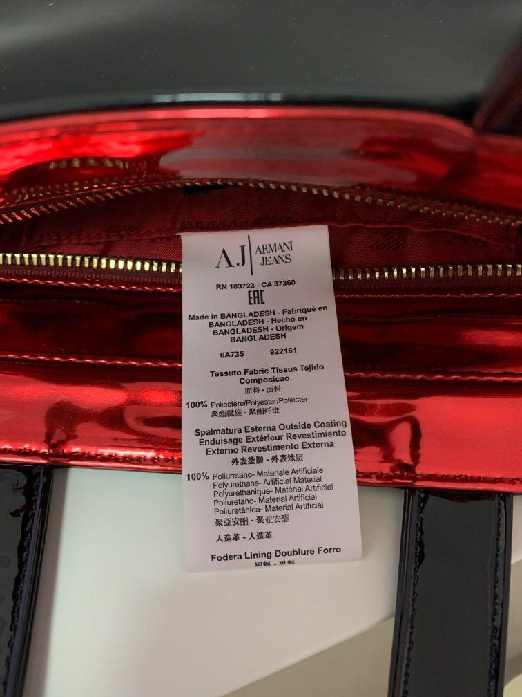 armani jeans tote bag price