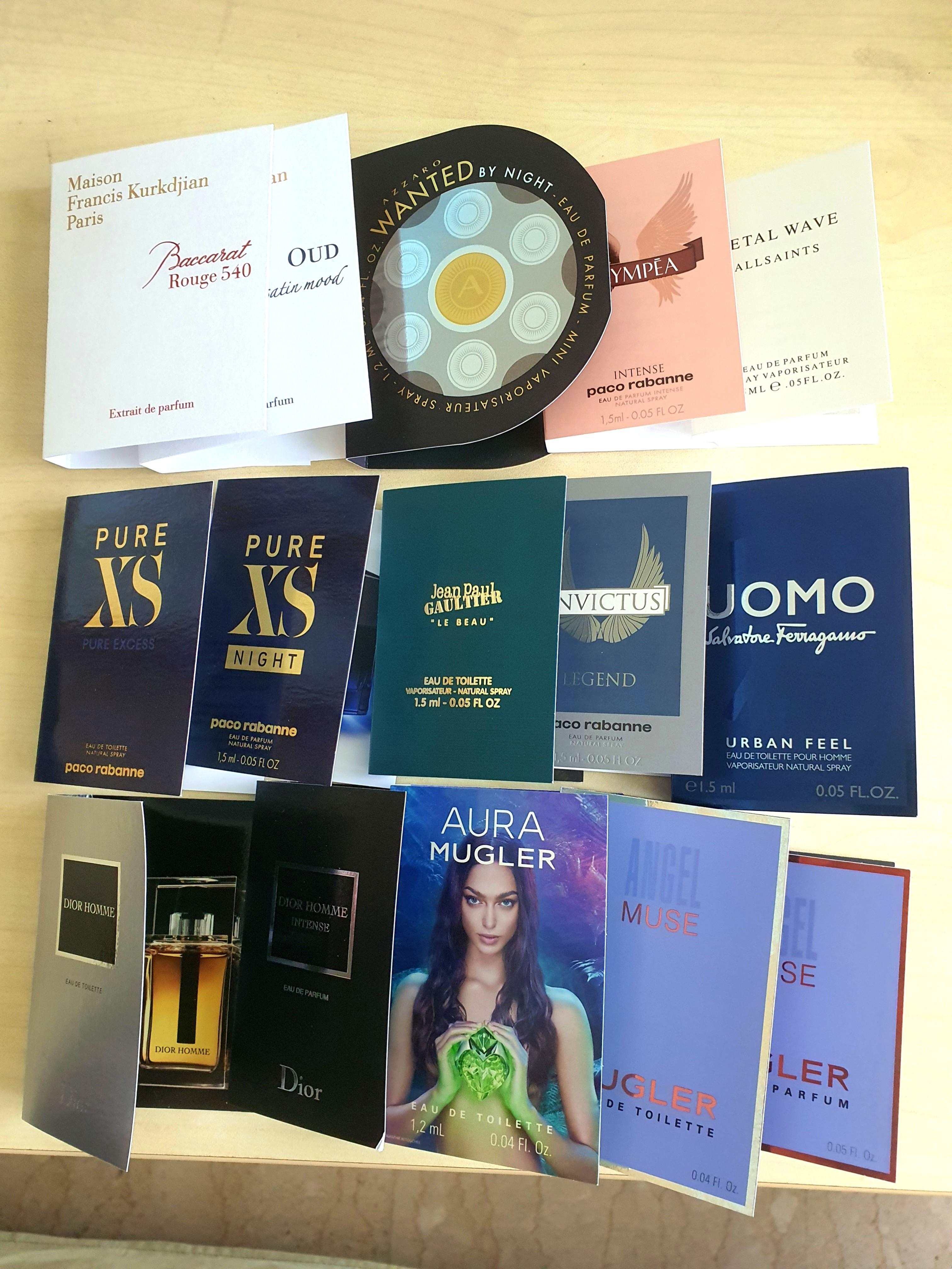 fragrance samples