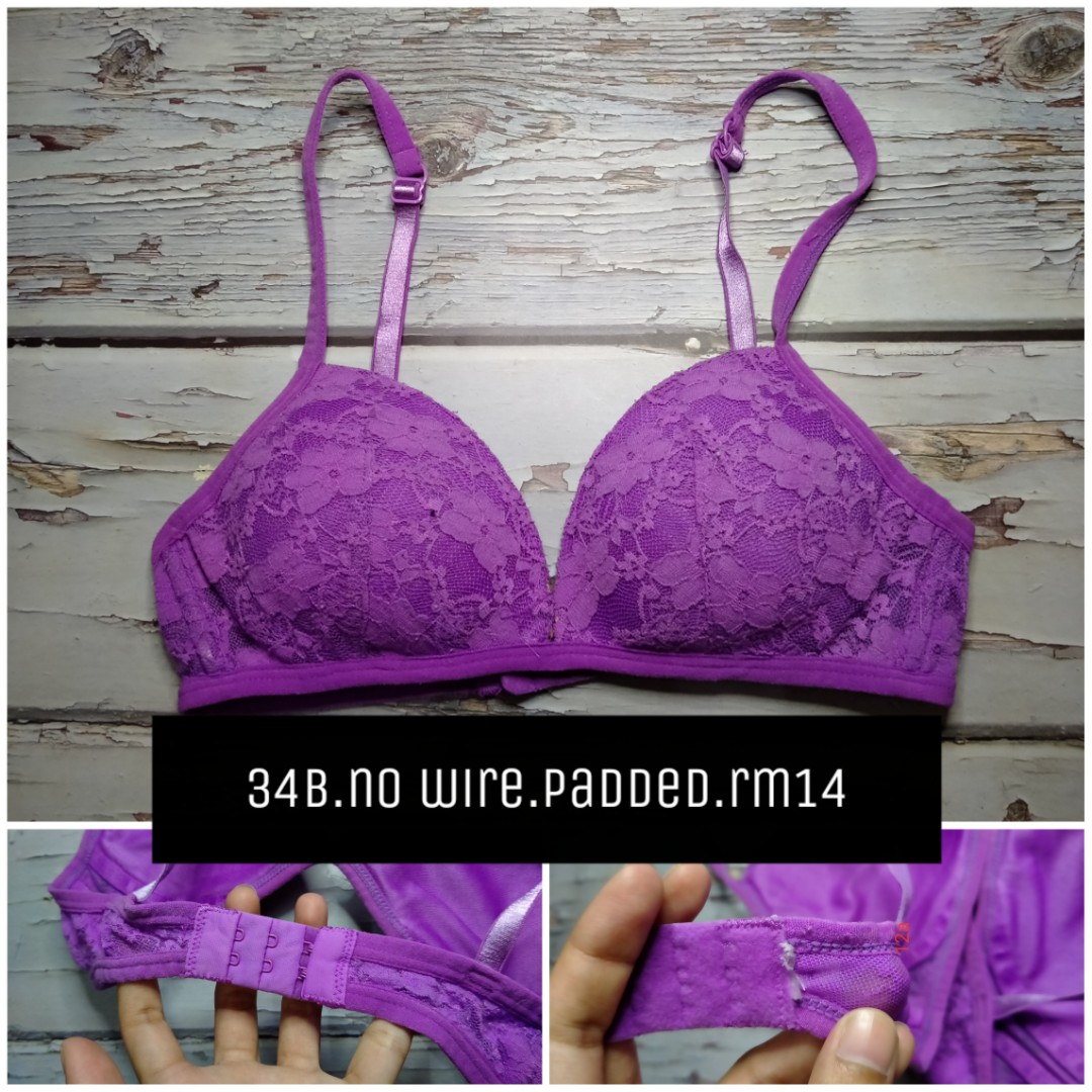 Ausia bra saiz 34b, Women's Fashion, New Undergarments & Loungewear on  Carousell