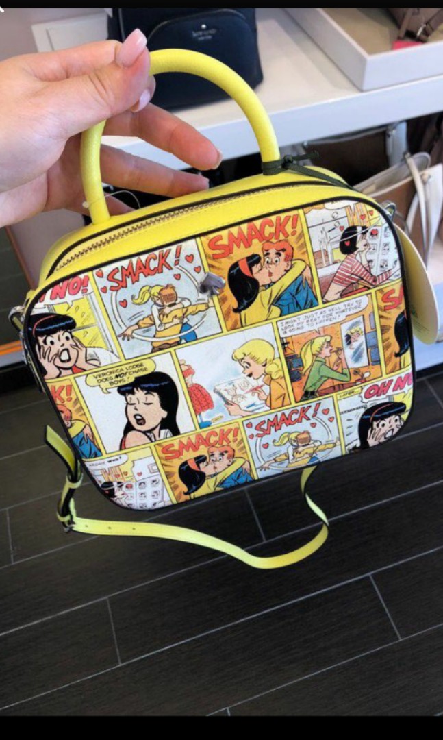 authentic NWT Kate Spade Archie Comics Betty Veronica Camera Bag Limited  Edition, Women's Fashion, Bags & Wallets, Cross-body Bags on Carousell