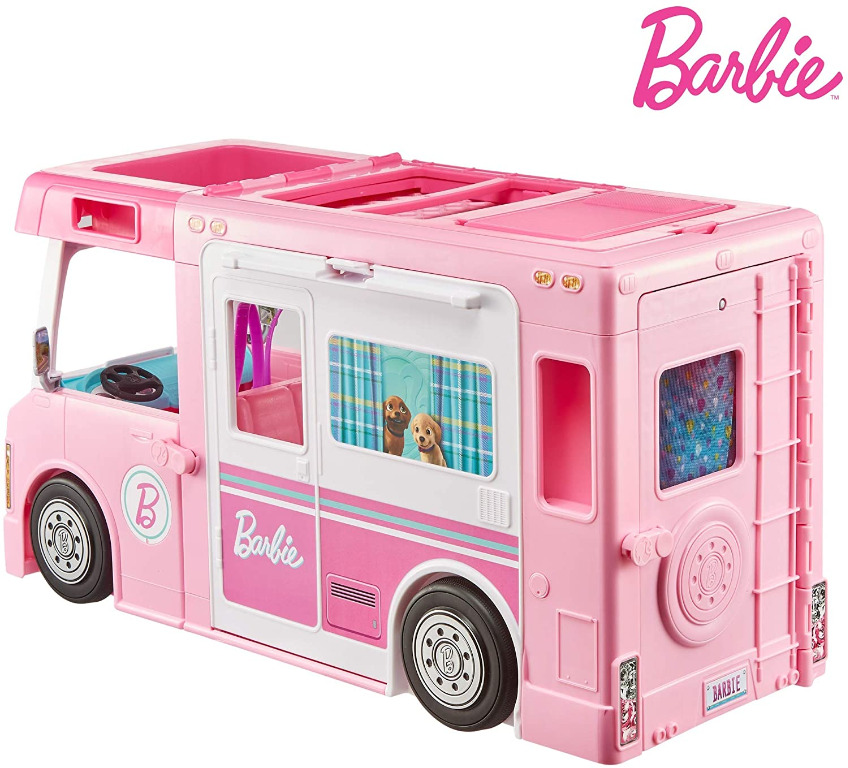 giant barbie dream camper van