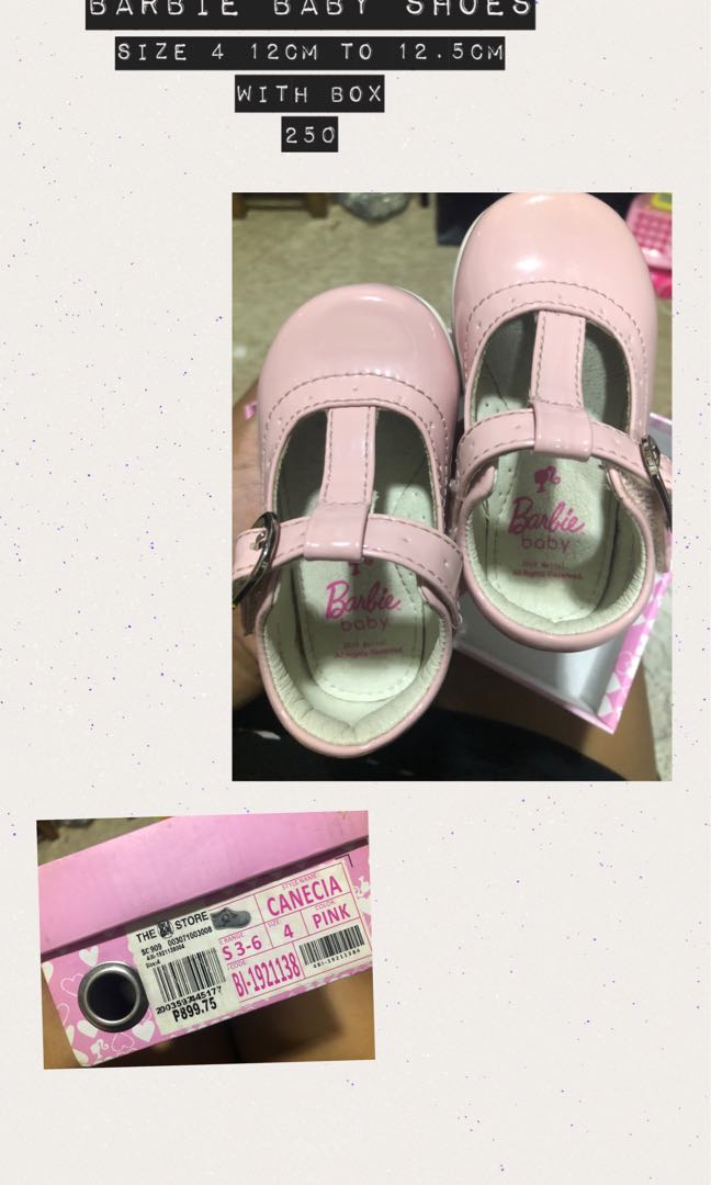 barbie baby shoes