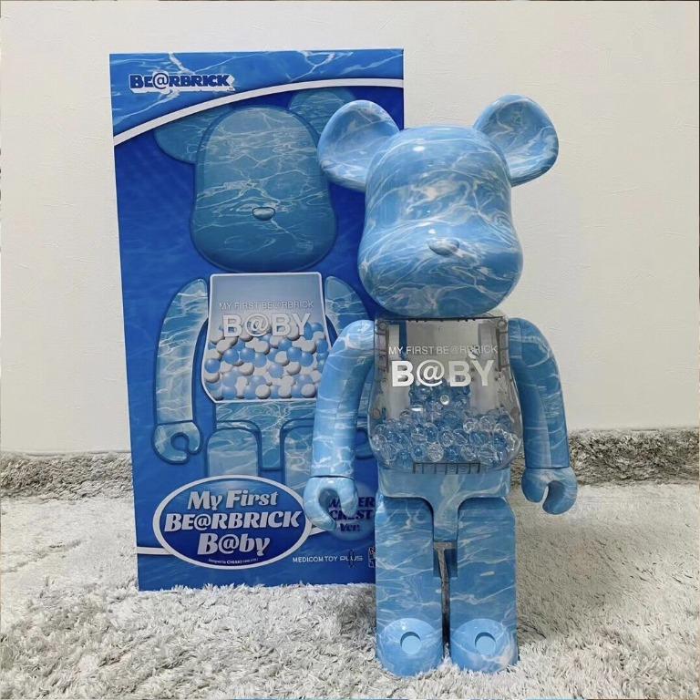 Bearbrick My First Be@rbtick B@by Water Crest Ver. 1000%, Hobbies 