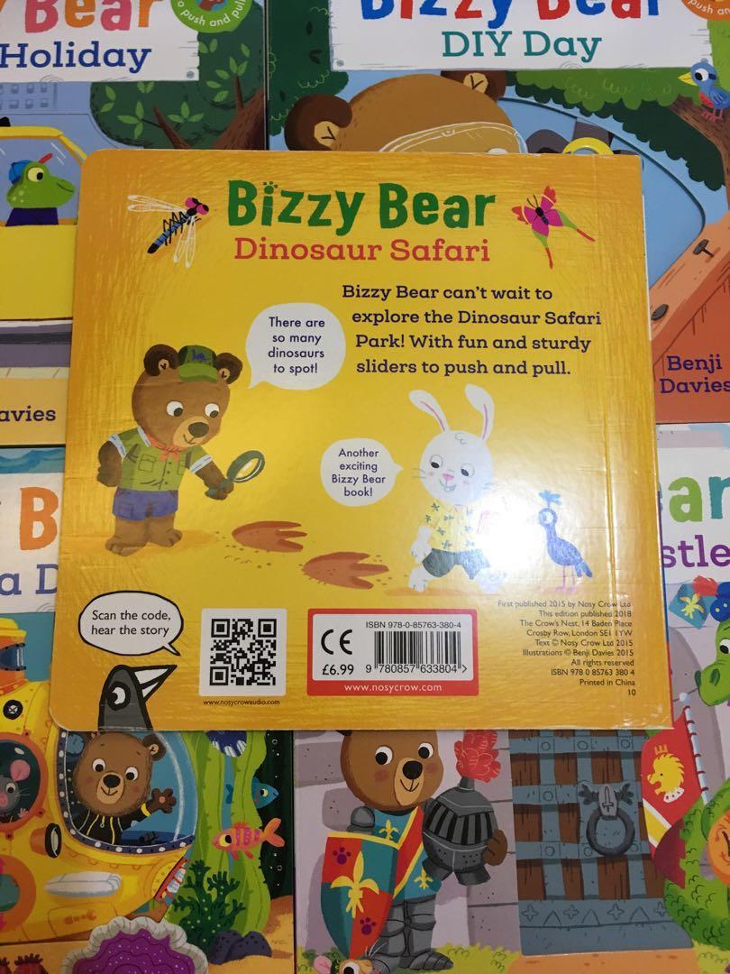 現貨］Bizzy Bear 小熊很忙系列12冊audio book (nosy crow), 興趣及