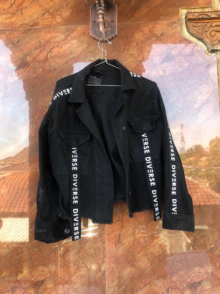 black jacket bershka