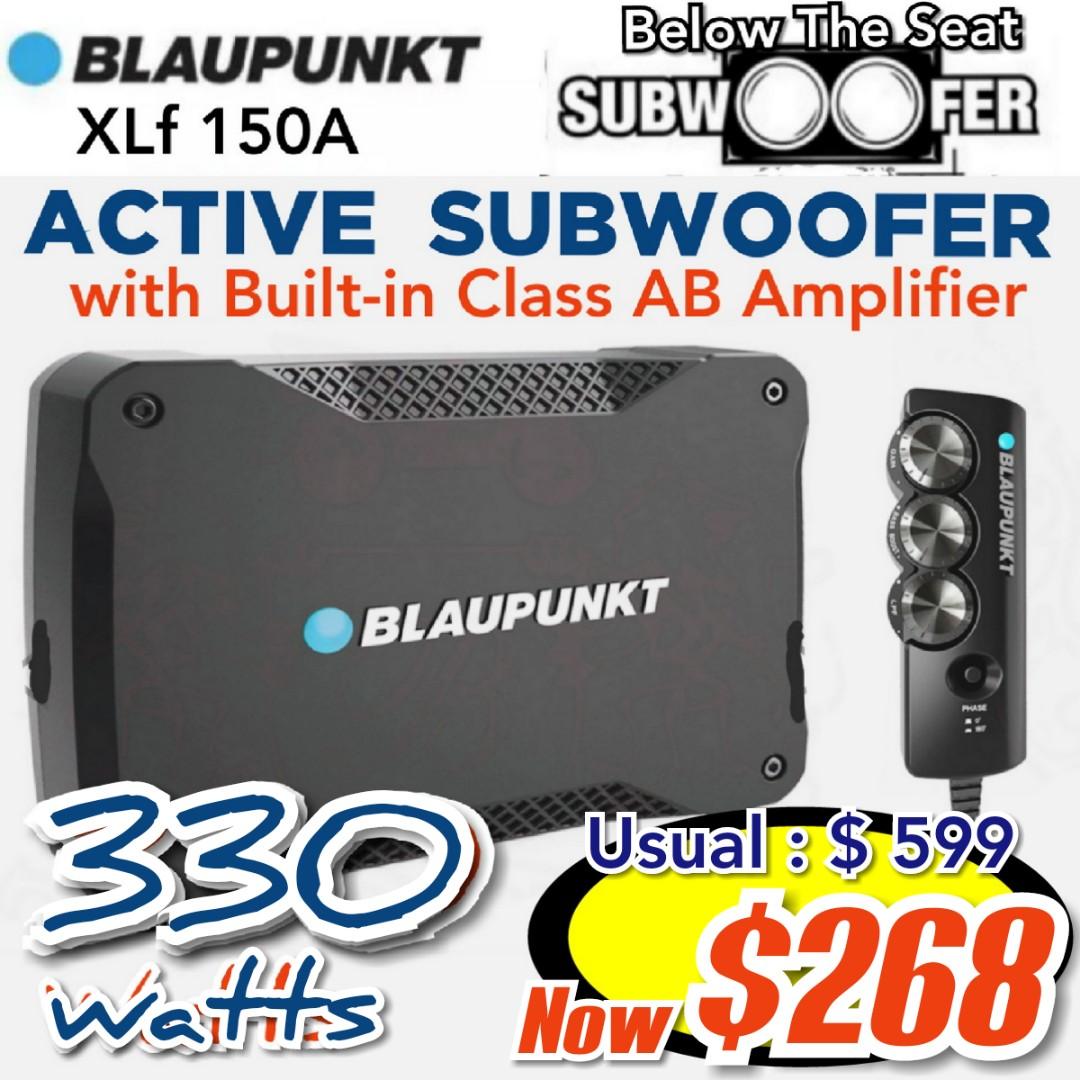 blaupunkt underseat subwoofer