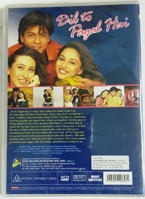 Dil to pagal hai full discount movie with english subtitles download