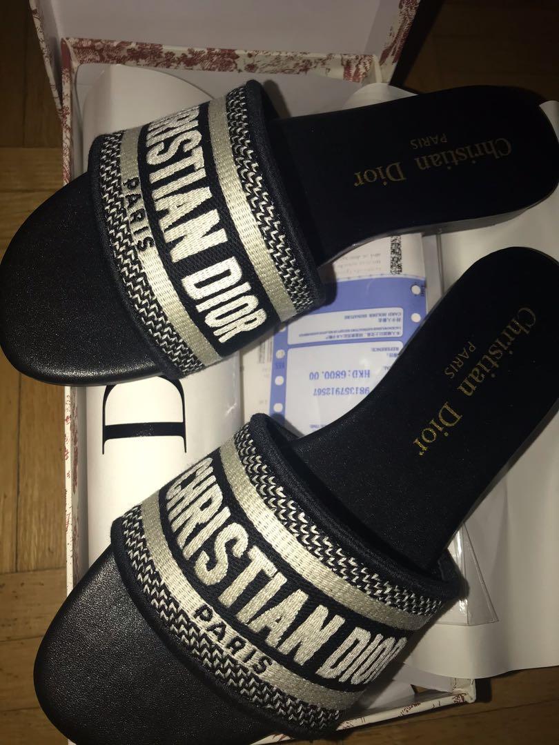 dior dway slides sizing