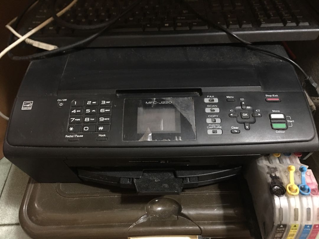 Free Brother Printer Mfc J220 Defective Computers Tech Printers Scanners Copiers On Carousell