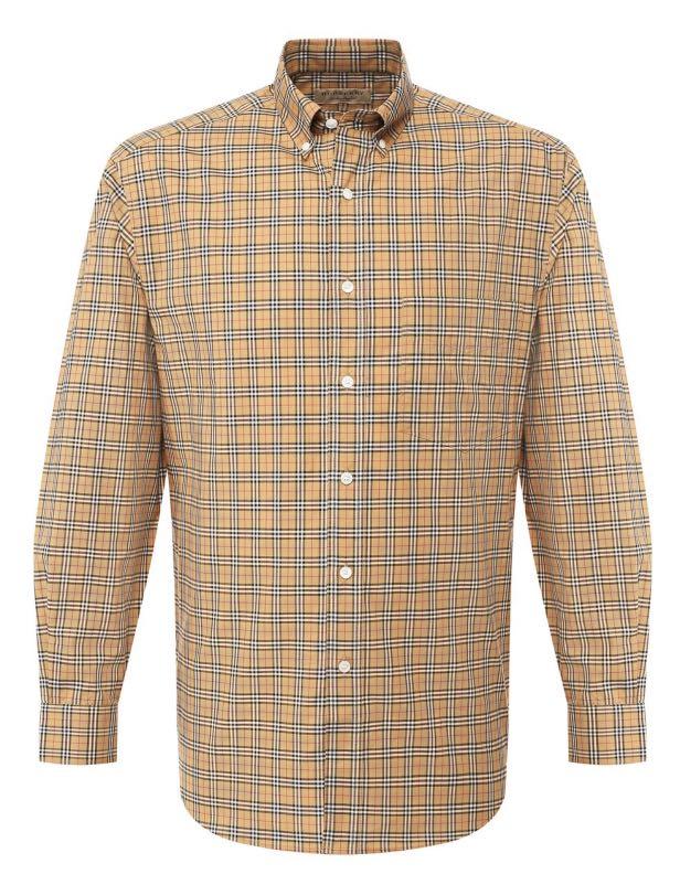 Burberry signature vintage Ip check long sleeve shirt - 100 