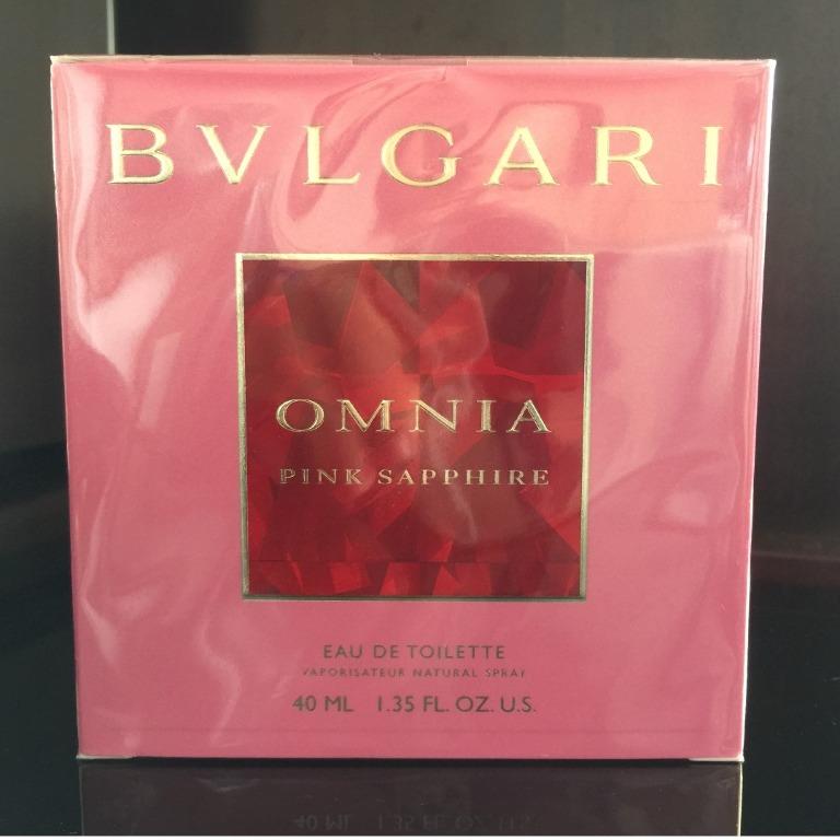 BVLGARI Omnia Pink Sapphire EDT spray 40ml New Beauty