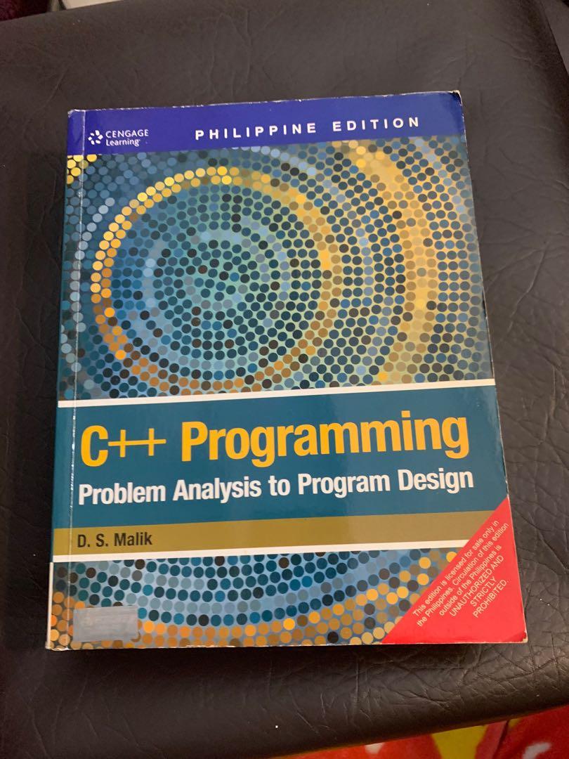 C++ Programming Book Ph edition (Category: Textbooks) located in Mandaluyong City. Submitted by itsjustjane13 (Listing ID 1031552128, Image 1). Description: Never been used!! As u can see sa picture bagong bago pa bought 1k+++ Our prof required us to buy this but hindi naman ginamit, ano kaya yon :(( Used this book in Mapua Makati as an IT student RFS: I SWITCHED COURSE .