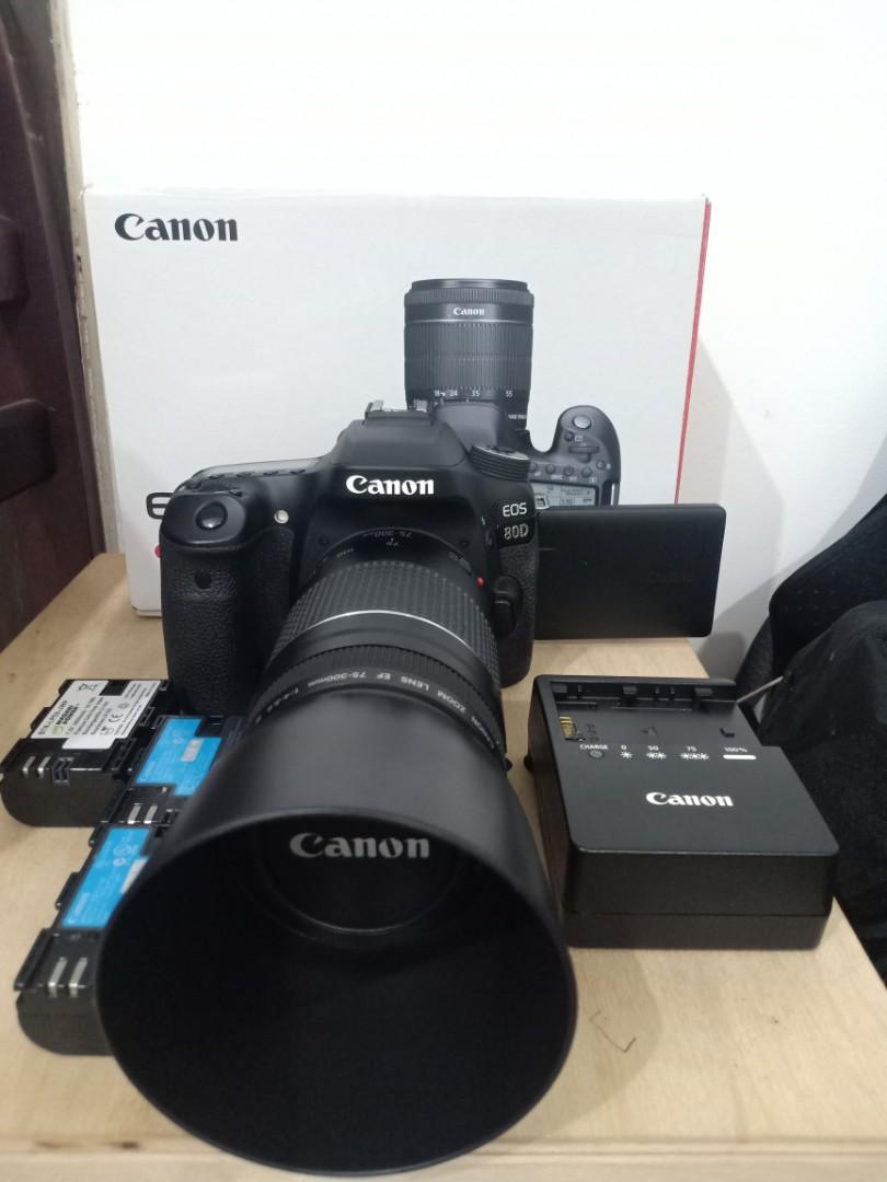 Canon 80D (3k shutter count only) or to M50, Photography, Cameras Carousell