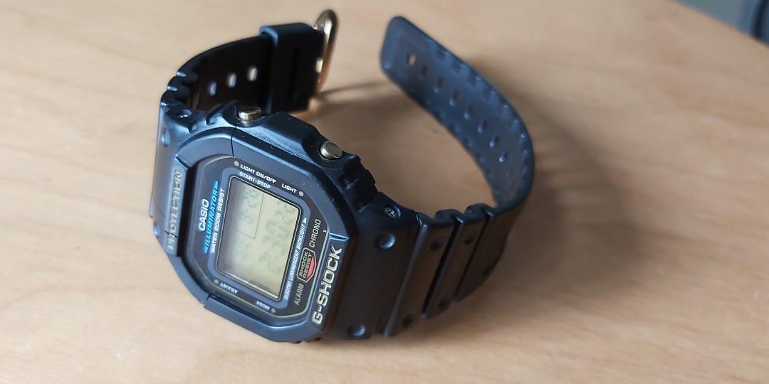 CASIO G-Shock DW- 5600 E, 女裝, 飾物及配件, 手鍊- Carousell