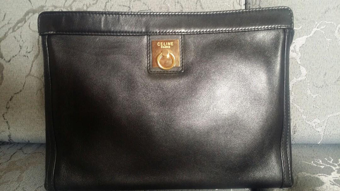 celine vintage clutch