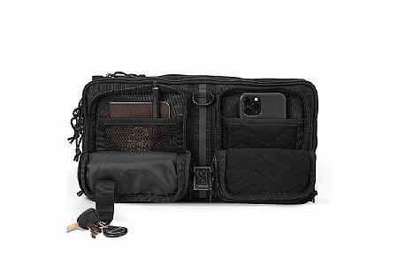 Chrome notch sales sling bag