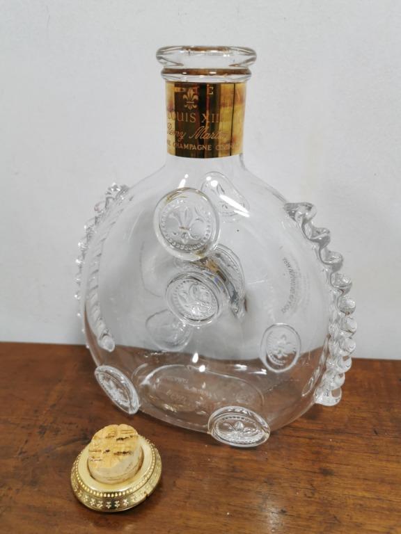 REMY MARTIN LOUIS XIII COGNAC BACCARAT CRYSTAL DECANTER BOTTLE EMPTY w/Box  Bag, Food & Drinks, Beverages on Carousell