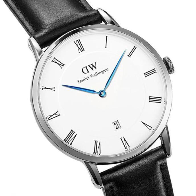 Daniel Wellington Dapper Sheffield Black Silver Watch 40mm