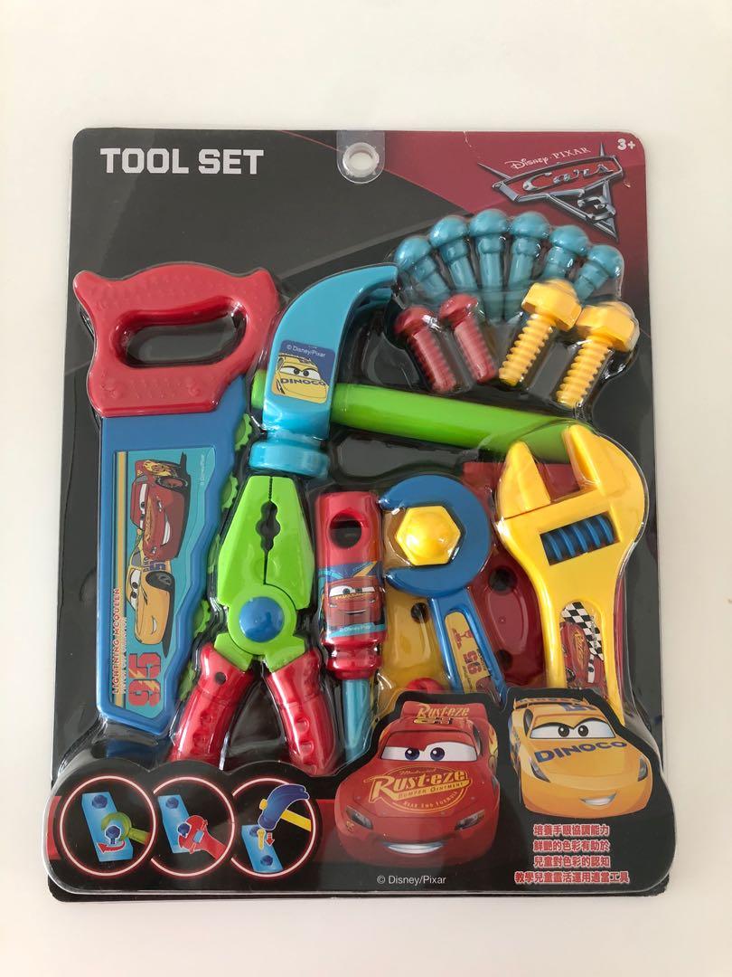 Lightning mcqueen mechanic set store