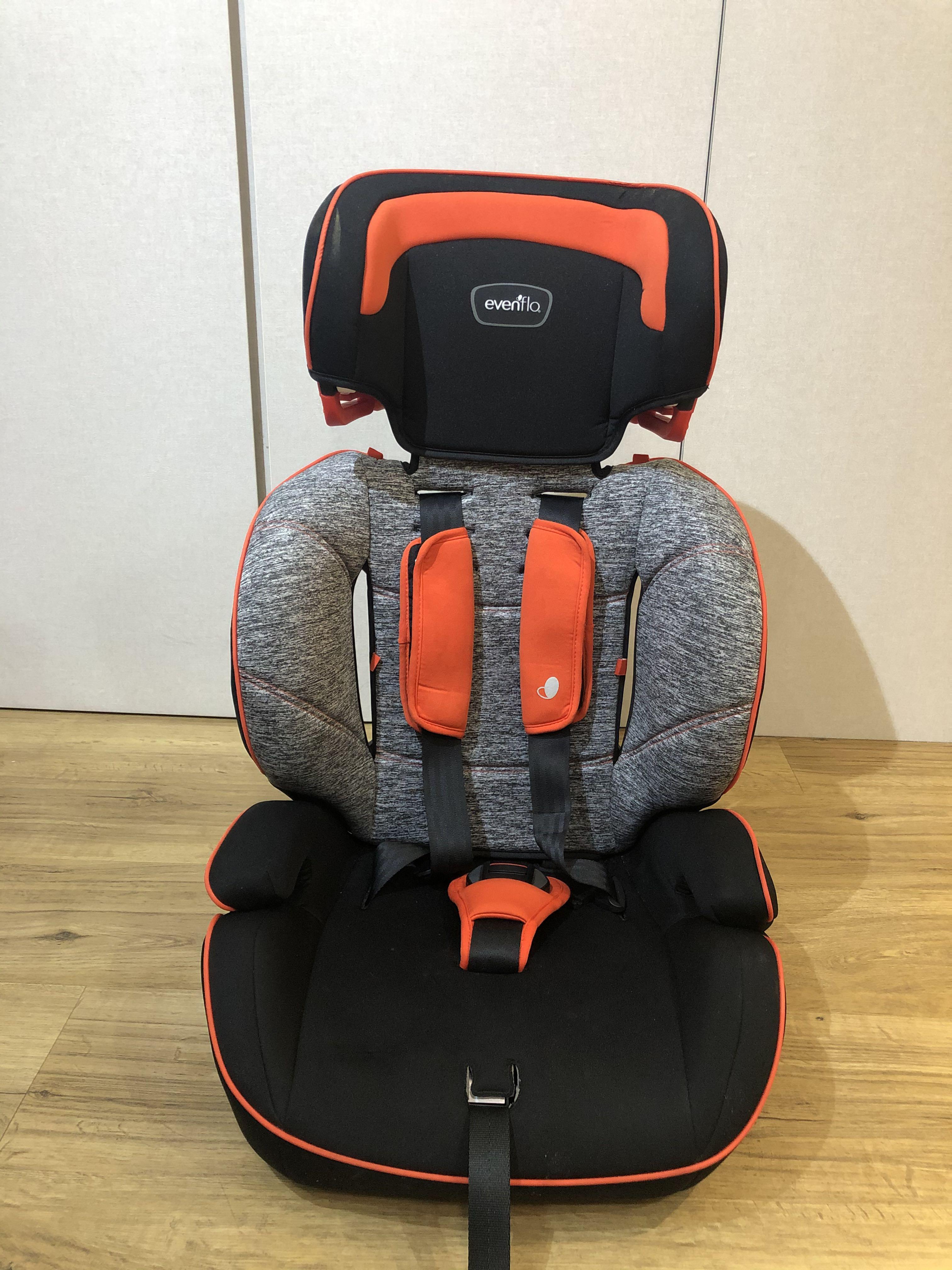 Evenflo Sutton Car Seat Orange Grey Babies Kids Going Out Car Seats on Carousell