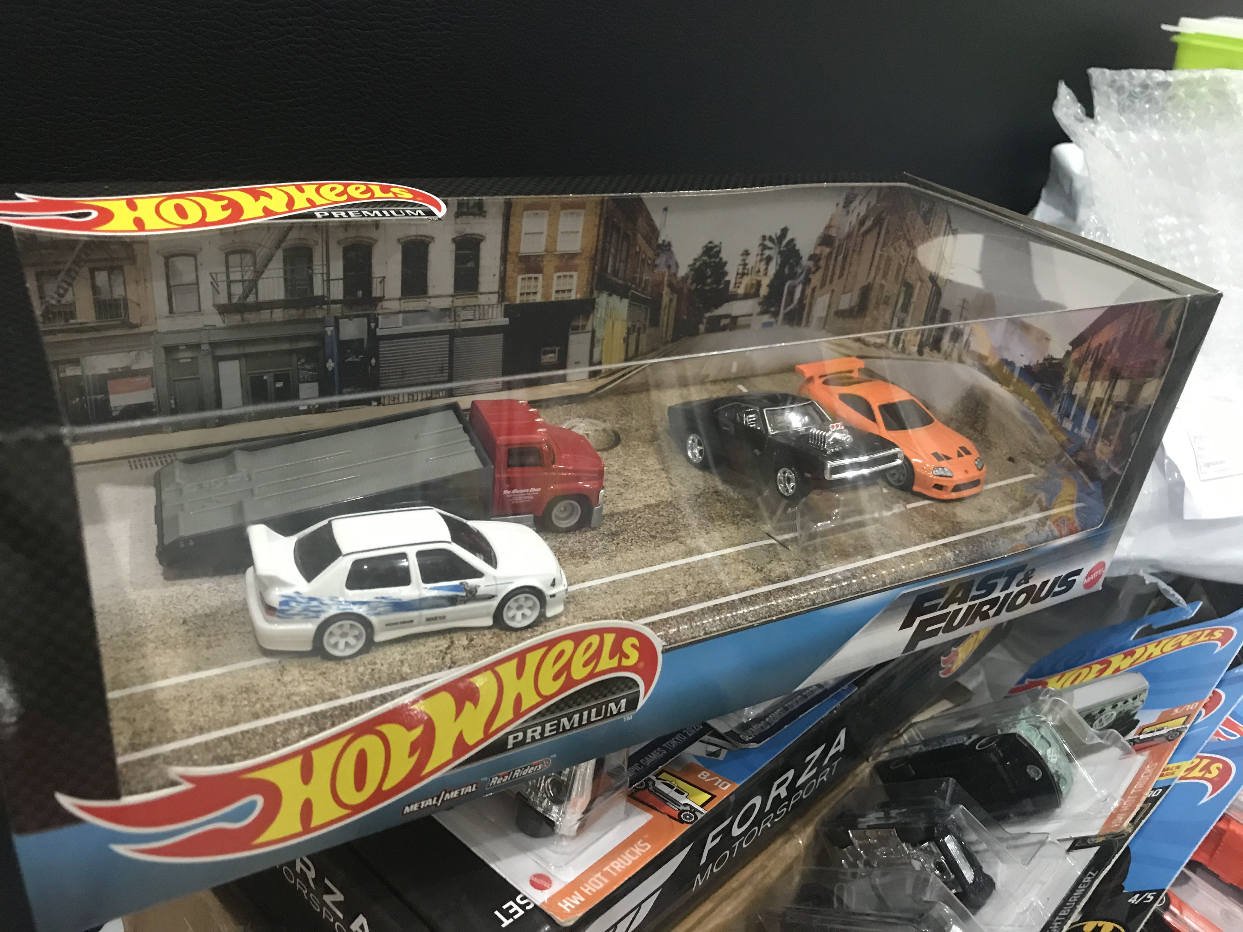 fast and furious diorama set