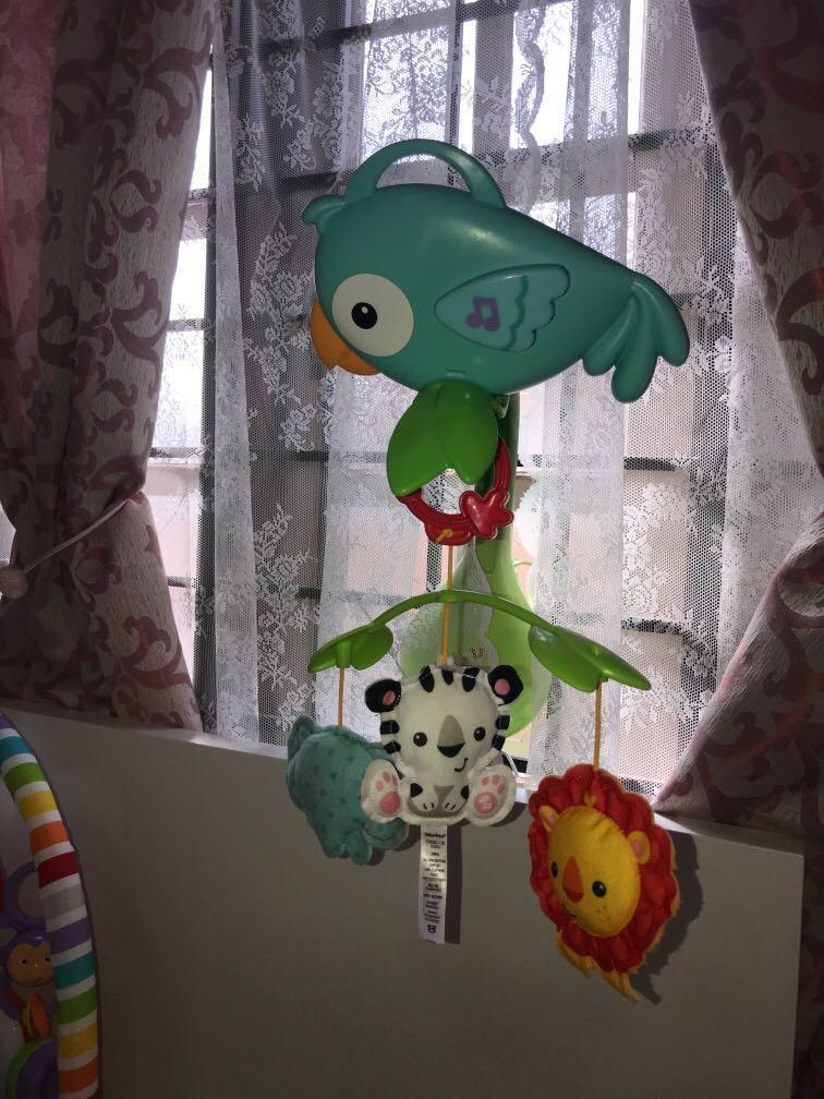 crib attachment toys