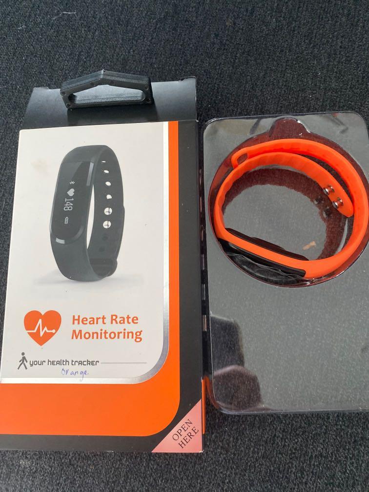 Orange Fitness Heart Rate Monitors