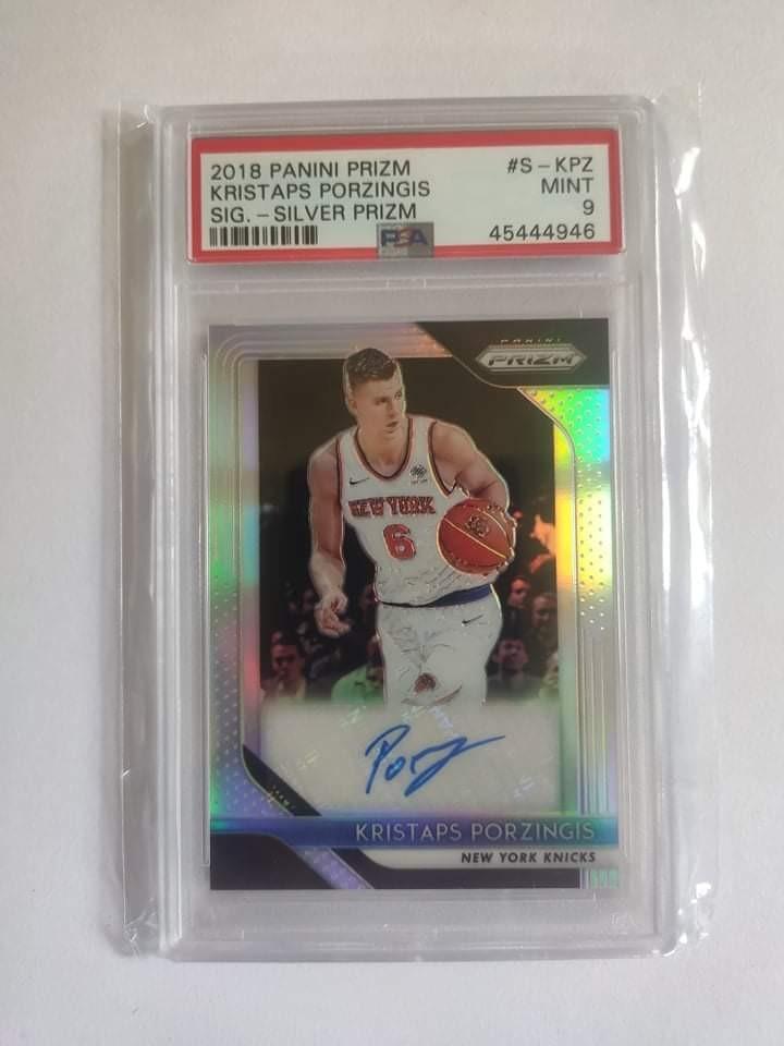 porzingis autograph