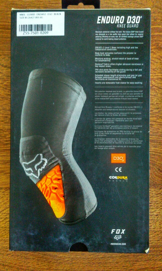 enduro d30 knee guard