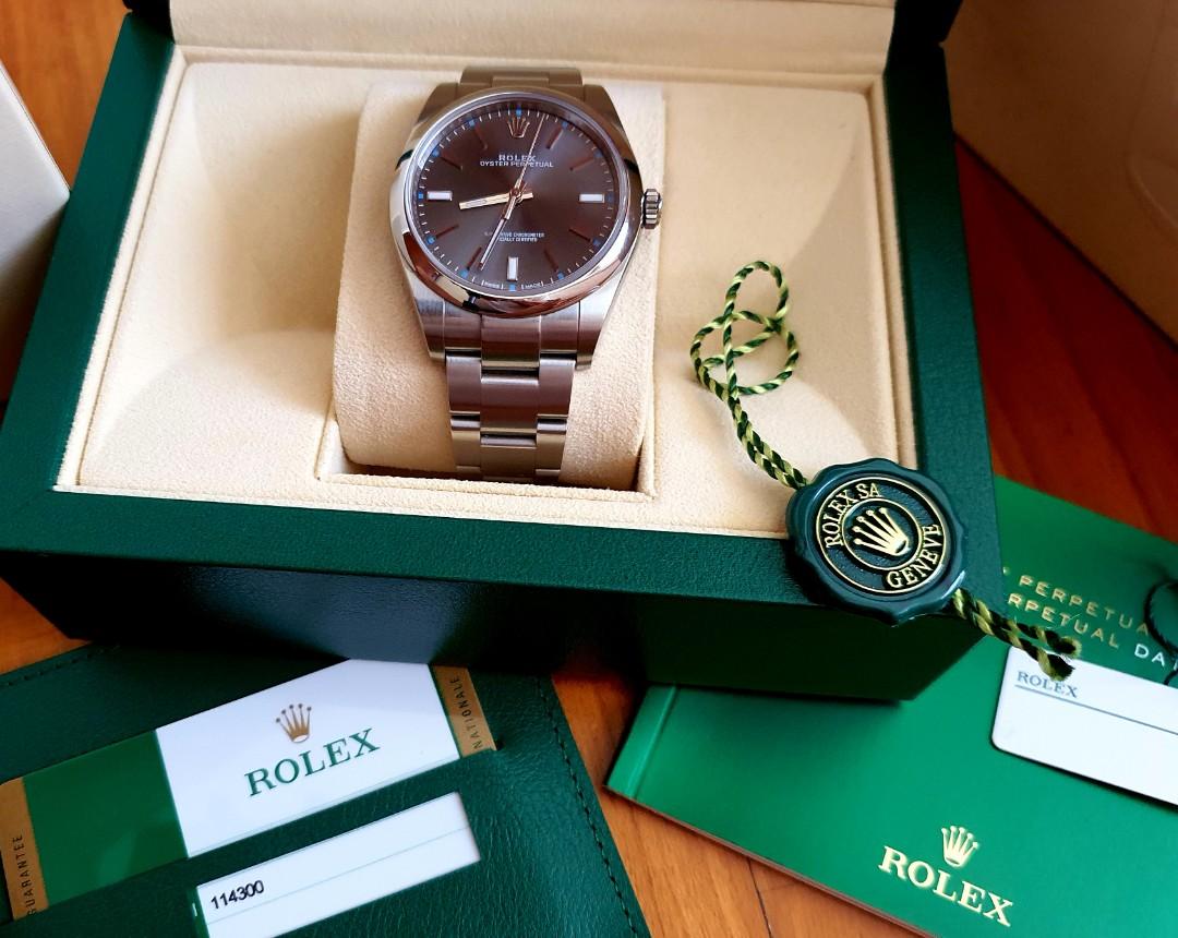 Rolex oyster perpetual online 39 discontinued